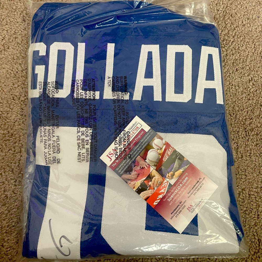 Kenny Golladay signed jersey